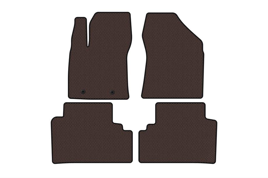 Toyota Avensis 2009–2018 Gumijasti tepihi za avto Carsuit (SD, rjavi) Image