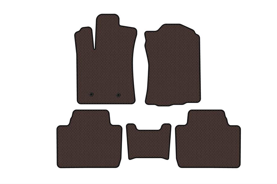 Toyota Tacoma 2015–2023 Gumijasti tepihi Carsuit (Rjavi) Image