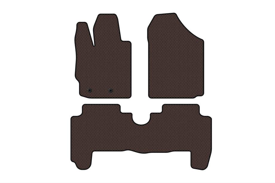 Toyota Yaris 2006–2011 Gumijasti tepihi Carsuit (HB, 5-vratni, rjavi) Image