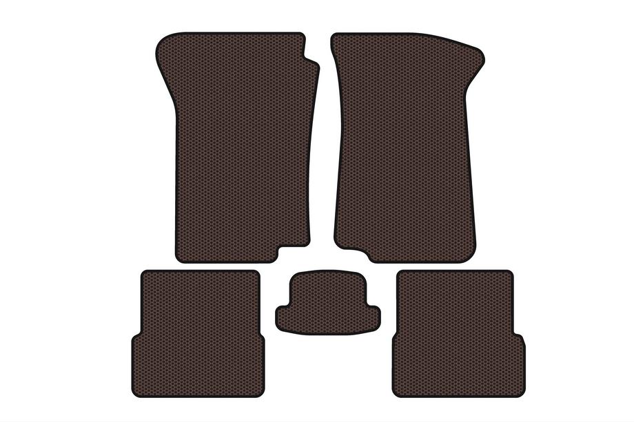 Volkswagen Golf 2 1983–1992 Gumijasti tepihi Carsuit (Rjavi) Image