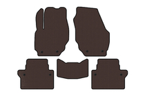 Volvo S80 2006–2016 Gumijasti tepihi Carsuit (Rjavi) fotografija 1