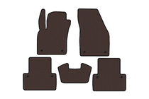 Volvo V50 2004–2012 Gumijasti tepihi Carsuit (2007-2012, SW, rjava) fotografija 1