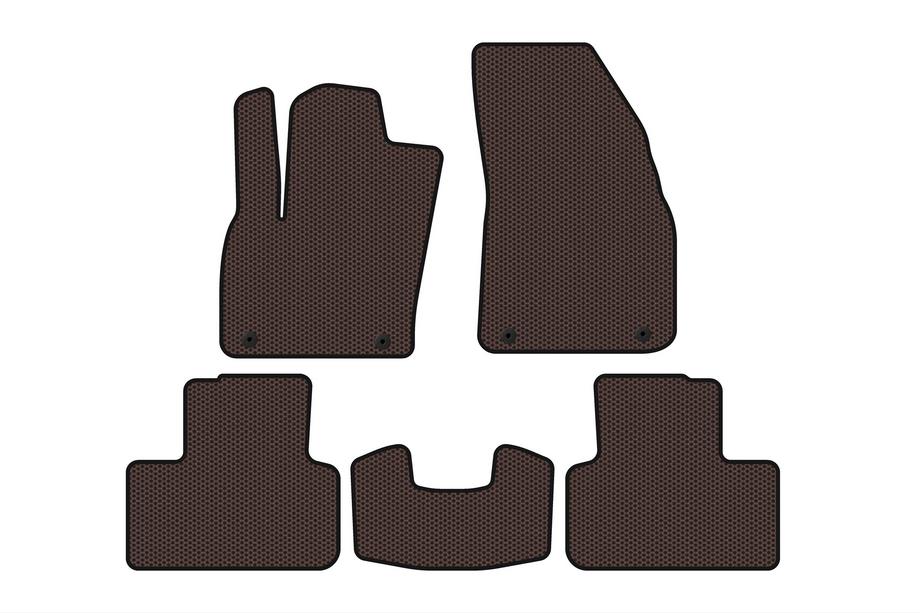 Volvo XC40 2018– Gumijasti tepihi Carsuit (Rjavi) Image