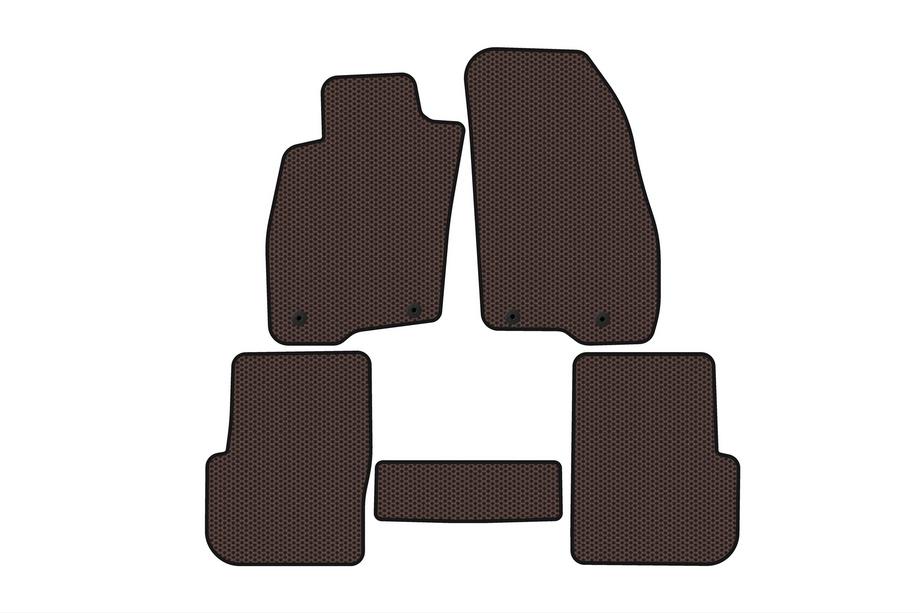 Alfa Romeo MiTo 2008–2018 Gumijasti tepihi Carsuit (Rjavi) Image