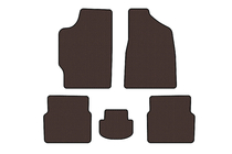 Audi 80 1978–1986 Gumijasti tepihi za notranjost Carsuit (Sedan, rjavi) fotografija 1