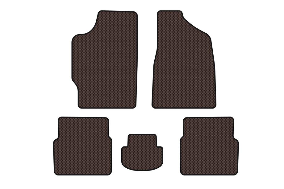Audi 80 1978–1986 Gumijasti tepihi za notranjost Carsuit (Sedan, rjavi) Image