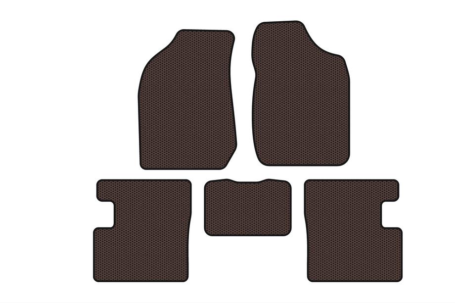 BYD F3 2005–2013 Gumijasti tepihi za avto Carsuit (SD, rjavi) Image