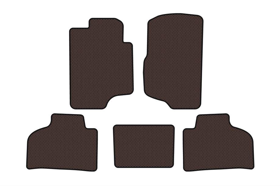Chevrolet Silverado 2007–2013 Gumijasti tepihi Carsuit (Rjavi) Image