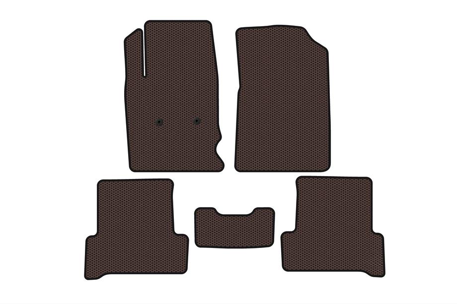 Chevrolet Colorado 2012–2022 Gumijasti tepihi Carsuit (Rjavi) Image