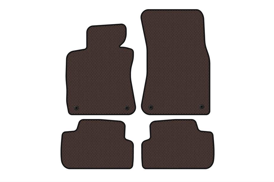 BMW serija 6 E63/E64 2003–2010 Gumijasti tepihi Carsuit (Rjavi) Image