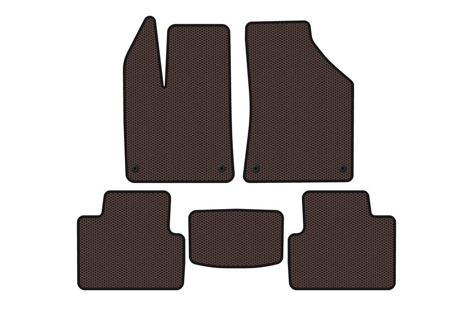 Chrysler 200 I 2010–2014 Gumijasti tepihi Carsuit (Rjavi) Image