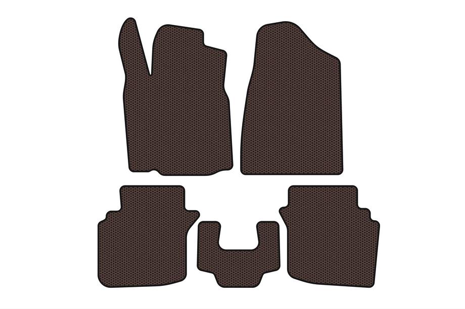 Chrysler Sebring II 2001–2006 Gumijaste preproge za avto Carsuit (2004-2006, rjave) Image