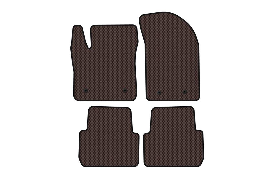 Chrysler 200 I 2010–2014 Gumijasti tepihi za avto Carsuit (SD, rjavi) Image