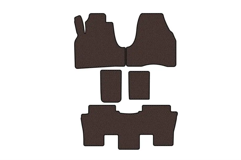 Citroen C-8 2002–2014 Gumijasti tepihi Carsuit (Rjavi) Image