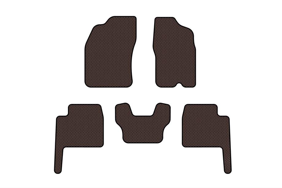 Dodge Durango 2004–2009 Gumijasti tepihi Carsuit (Rjavi) Image