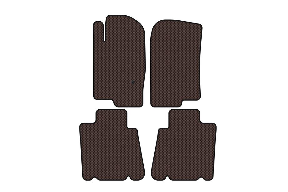 Ford Explorer 2001–2005 Carsuit gumijaste preproge za notranjost (2 vrsti, rjave) Image