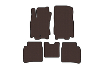 Nissan Note 2004–2012 Gumijasti tepihi Carsuit (Rjavi) fotografija 1
