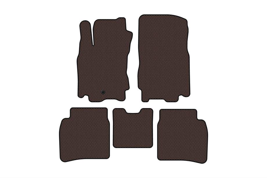 Nissan Note 2004–2012 Gumijasti tepihi Carsuit (Rjavi) Image