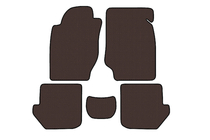 Toyota Rav 4 1996–2001 Gumijasti tepihi Carsuit (Rjavi) fotografija 1