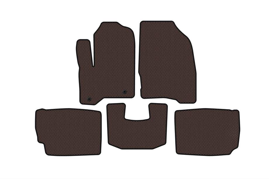 Ford Taurus 2010–2019 Gumijaste preproge za notranjost Carsuit (2010-2012, rjave) Image