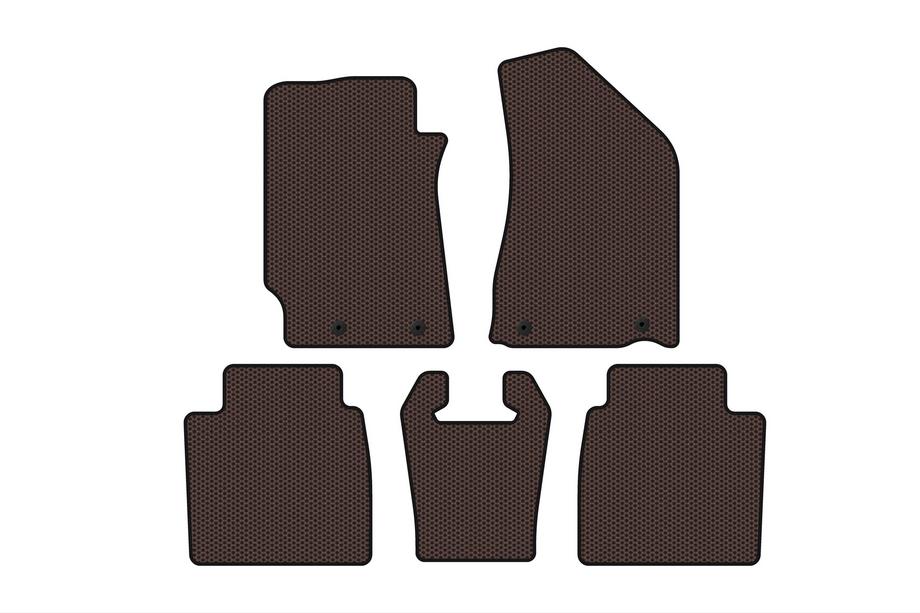 Geely Emgrand EC8 Gumijasti tepihi za avto Carsuit (SD, rjavi) Image