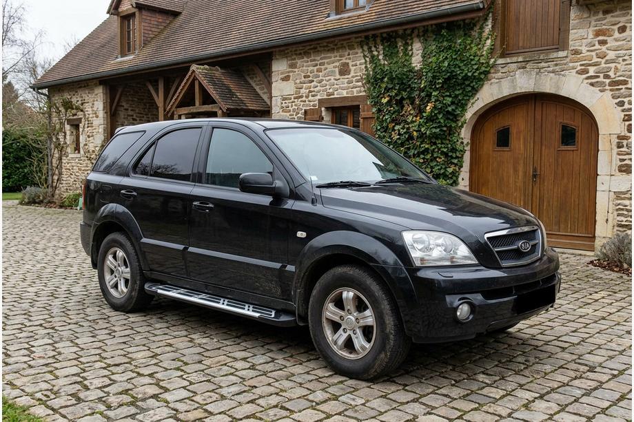 Kia Sorento I BL 2002–2009 Stranske stopnice Sunrise (2 kos, aluminij) Image