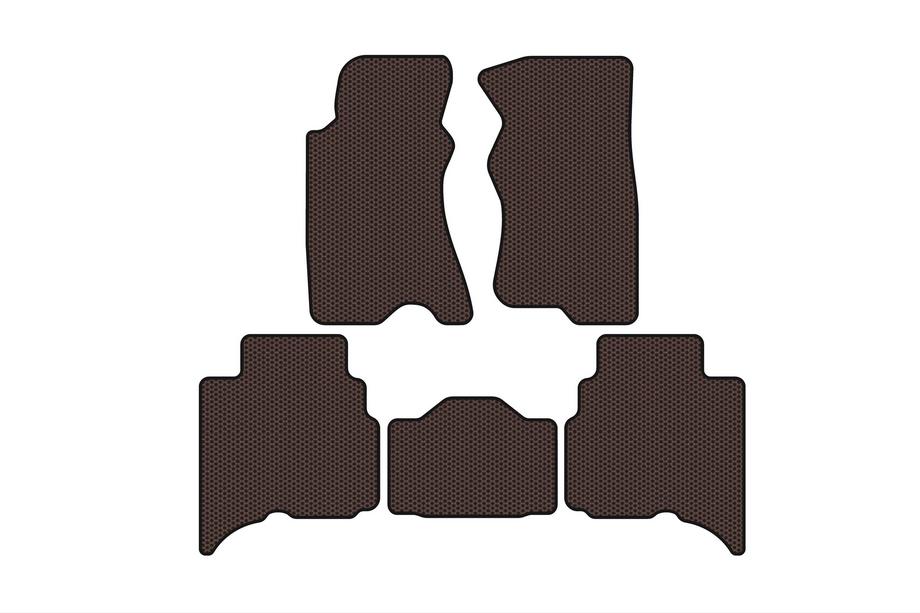 GreatWall Haval/Hover H3 2005–2013 Gumijasti tepihi Carsuit (Rjavi) Image