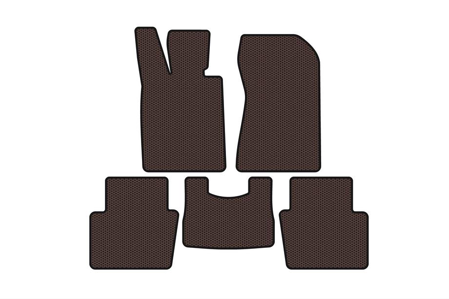 Honda Legend 2004–2012 Gumijasti tepihi Carsuit (Rjavi) Fotografija 1