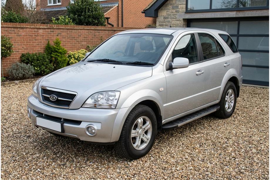 Kia Sorento I BL 2002–2009 Bočne stopnice Duru (2 kosa, aluminij) Image