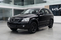 Kia Sorento I BL 2002–2009 Bočne stopnice Bosphorus Black (2 kos, aluminij) fotografija 1