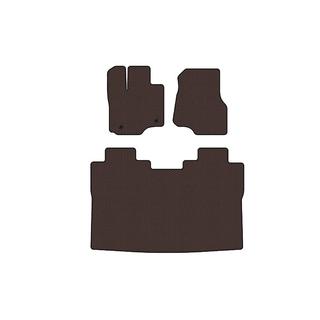 Gumijaste avtomobilske preproge Carsuit (Raptor, rjave) Ford F-150 2014–2021 fotografija 1