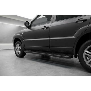 Bočne stopnice Allmond Black (2 kosa, aluminij) fotografija 1