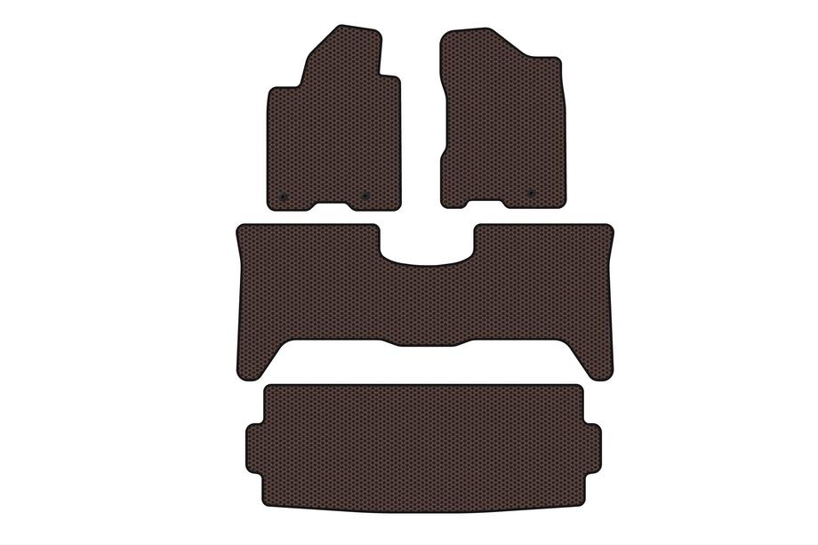 Nissan Armada 2003–2015 Gumijaste preproge za avto Carsuit (3 vrste, 2003-2008, rjave) Image