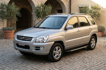 Kia Sportage 2004–2010 Stranske stopnice RedLine V1 (2 kos, aluminij) fotografija 1