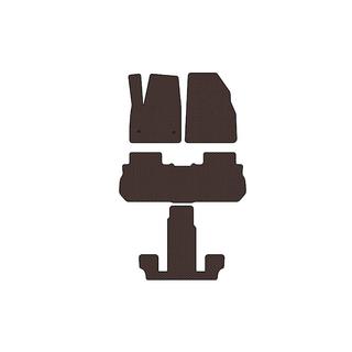 Gumijaste preproge Carsuit (3 vrste, 2017-2019, rjave) GMC Acadia 2017– fotografija 1