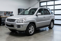 Kia Sportage 2004–2010 Bočne stopnice Duru (2 kosa, aluminij) fotografija 1