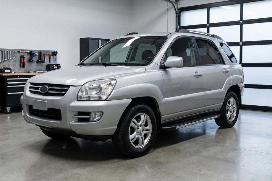 Kia Sportage 2004–2010 Bočne stopnice Duru (2 kosa, aluminij) Image