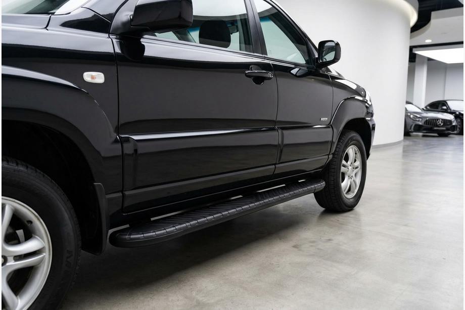 Kia Sportage 2004–2010 Stranske stopnice Bosphorus Black (2 kosa, aluminij) Image
