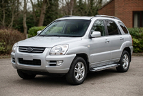 Kia Sportage 2004–2010 Stranske stopnice Rainbow (2 kos, aluminij) fotografija 1