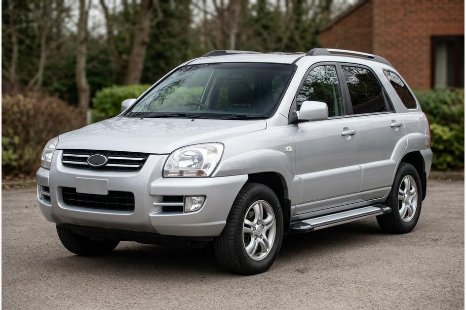 Kia Sportage 2004–2010 Stranske stopnice Rainbow (2 kos, aluminij) Image