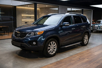 Kia Sorento II XM 2009–2014 Stranske stopnice RedLine V1 (2 kos, aluminij) 2010–2013 fotografija 1