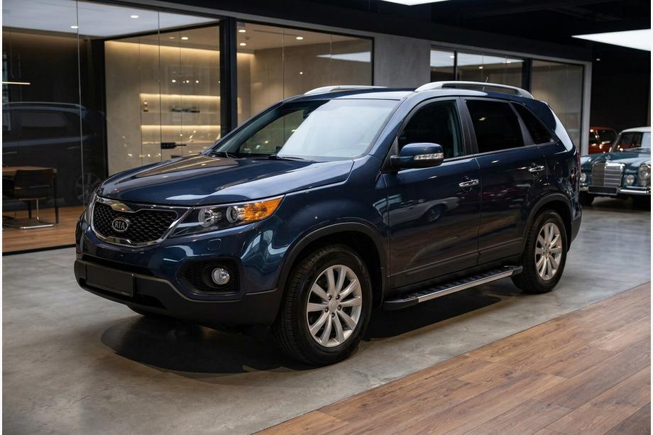 Kia Sorento II XM 2009–2014 Stranske stopnice RedLine V1 (2 kos, aluminij) 2010–2013 Image