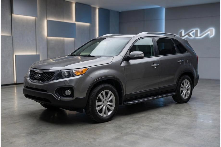 Kia Sorento II XM 2009–2014 Stranske stopnice Bosphorus Black (2 kosa, aluminij) Image