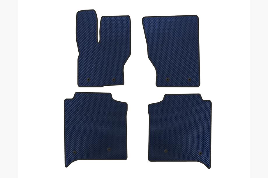 Range Rover IV L405 2013–2021 EVA preproge za kabino (Long, zadnja vrsta s konzolo, modre) Image