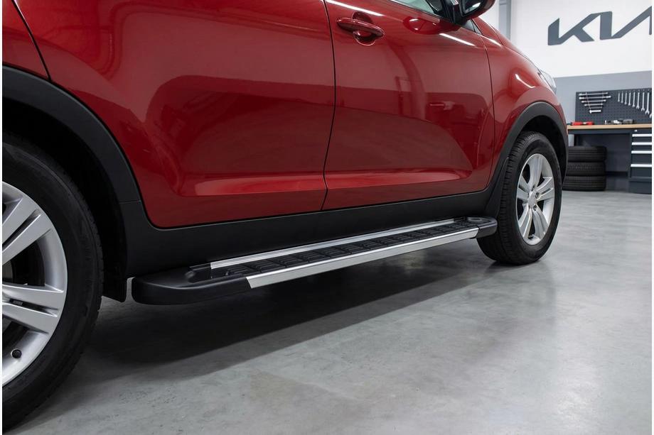 Kia Sportage 2010–2015 Stranske stopnice RedLine V1 (2 kos, aluminij) Image