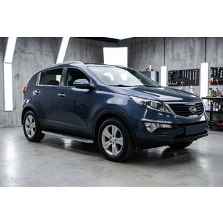 Stranske stopnice Maydos V1 (2 kosa, aluminij) Kia Sportage 2010–2015 fotografija 1