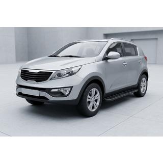 Bočne stopnice Bosphorus Black (2 kos, aluminij) Kia Sportage 2010–2015 fotografija 1