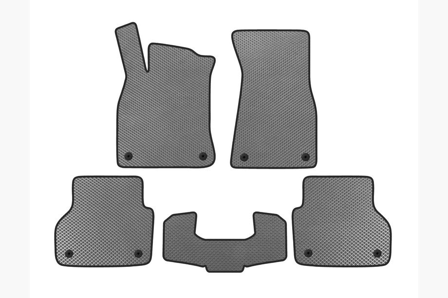 Audi A6 C8 2018–2025 EVA V1 avtomobilski tepihi za notranjost (Sivi) Image