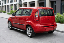 Kia Soul I 2008–2013 Stranske stopnice RedLine V1 (2 kos, aluminij) fotografija 1