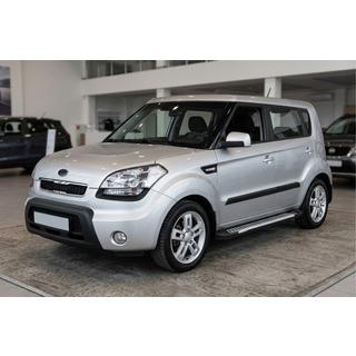 Stranski pragovi Line (2 kos, aluminij) Kia Soul I 2008–2013 fotografija 1